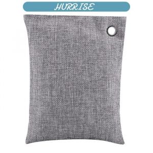 Sonew purificateur de charbon de bambou Sac de purification dair 8 couleurs charbon actif purificateur bagagerie sac Gris