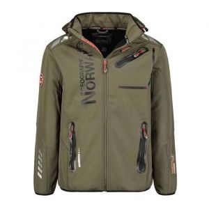 Parka Softshell Kaki/Noir Homme Geographical Norway Royaute WW1973H