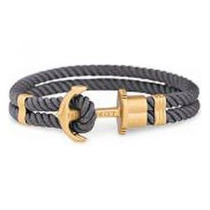 Bracelet - Paul Hewitt - PH-PH-N-GT-SG - Gris - Nylon - 16-17 cm