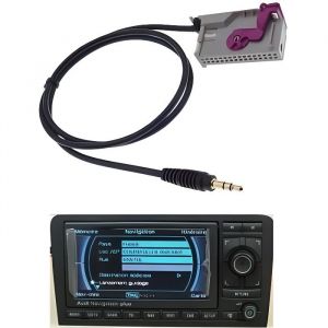 Cable Auxiliaire pour GPS Audi A3 Navigation Plus  - RNS-E GPS RNSE