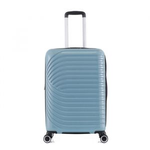 Valise Cabine Extensible Rigide Trolley Polycarbonate - LYS Paris 322 - 328 & 322 Bleu