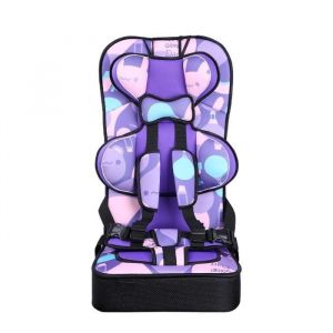 Akozon siège auto rehausseur enfant Siège auto rehausseur à dossier haut Siège auto convertible en polyéthylène moto siege Violet