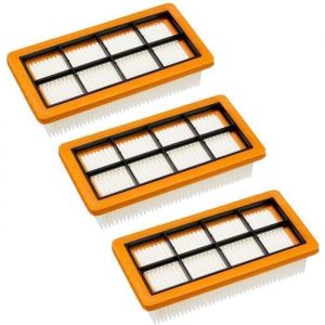 3 Pack Filtres Pliss&eacute;s Plat pour Karcher les Aspirateurs AD 3 AD 3.000 AD 3200 AD 3 Premium et AD 4 Premium6.415-953.0