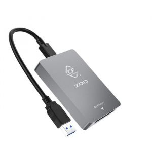 CFexpress-Lecteur de carte m&eacute;moire XQD2 en 110GbpsUSB 3.2Gen2 Type-CUSB CAccessoires pour Sony ILNikon - CFeB XQD Reader