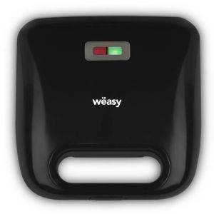 Appareil à croque-monsieur 4 en 1 WEASY JOY600 - 4 plaques interchangeables - 750W - Revêtement anti-adhésif