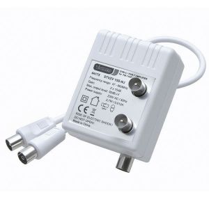 Amplificateur dantenne - VIVANCO - STVZV 15S-NJ - Double - Couleur Blanc - Fréquence 47-862 Hz