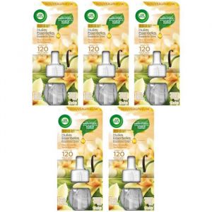 Lot de 5 Recharges Electrique Vanille Ingrédients d Origine Naturelle