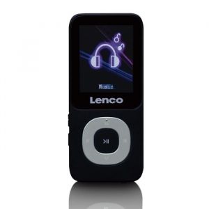 Lenco Xemio-659GY - Lecteur MP3/MP4 avec carte micro SD de 4 Go gris