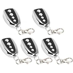 Lot de 5/10 ouvre-porte de garage électrique à télécommande 433 MHz pour clonage de portail de clonage électrique universel