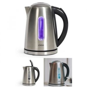 Bouilloire théière SANS FIL automatique en verre 17 L 2200 W Arrêt automatique Rotation à 360° sur son socle