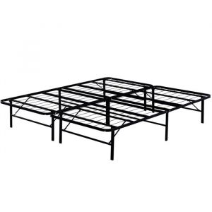 INVITE Sommier dappoint pliable en métal Taille literie - 140x200 cm