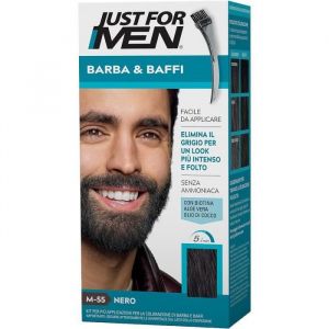 Just for Men Barbe et Moustache Teinture M 55 Noir 1 pièce