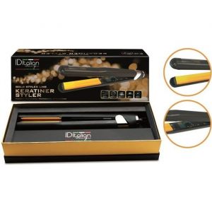 Lisseur Gold Styler Keratiner 65W avec des Plaques en Céramique - Italian Design