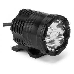 Phare Moto Feux Additionnels LED40W Ronde LED Phares Avant Moto Anti Brouillard Projecteur Phare LED Phares supplémentaires 12V
