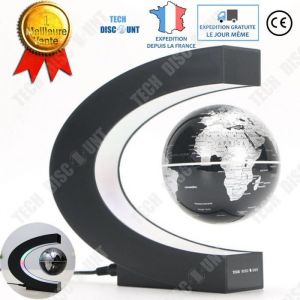 Globe terrestre lumineux - TD® - Magnétique interactif - Flottant - Décoratif - Pour enfants