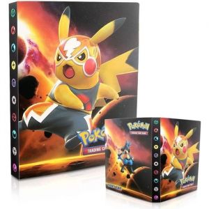 Classeur pour PokemonPorte Carte Pokemon Livre Carte Pokemon Pokemon Cartes Album Pokémon Commerce Cartes GX EX Albums de Cartes