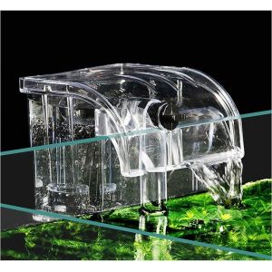 Filtre externe pour aquarium - FEBEST - Suspension en cascade - 380L/H - Ultra silencieux - D&eacute;bit r&eacute;glable