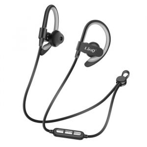 Écouteurs Bluetooth - LINQ - Tour de cou - Noir - Portée 40m - Résistant à la transpiration