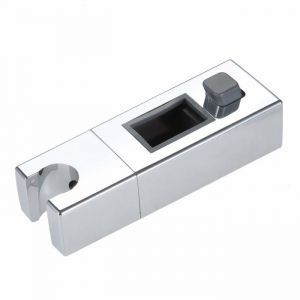 Support coulissant pour pomme de douche rectangulaire rglable pour salle de bain support mural fixe POMMEAU DE DOUCHE