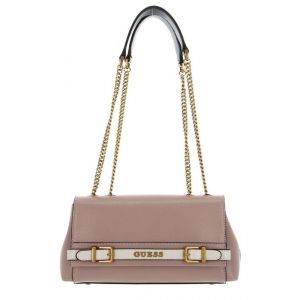 GUESS Sac &agrave; &eacute;paule vieux rose pour femme - Sestri Convertible Crossbody Bag Rosewood Multi 239110