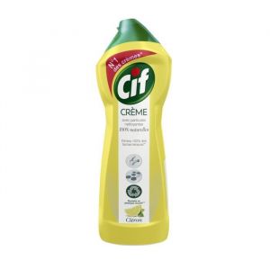 LOT DE 3 - CIF Crème À Récurer Nettoyant Multi Surfaces Citron - flacon de 750 ml