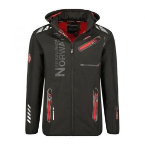 Parka Softshell Noir/Rouge Homme Geographical Norway Royaute WW1973H