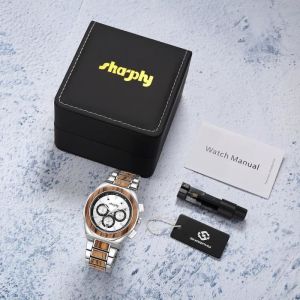 Bois Montre Homme marque de Luxe SHARPHY Automatique mecanique 2021 chiffres romains étanche  Meilleur Cadeau