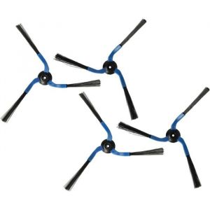 4x Brosse lat&eacute;rale compatible avec Samsung Navibot SR8850 SR8855 SR8857 SR8875 robot aspirateur - Lot de brosses gauche/droite