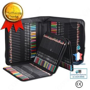 CONFO&reg; Fournitures dart 180 couleurs ensemble de crayons de couleur de peinture graffiti peints &agrave; la main professionnels