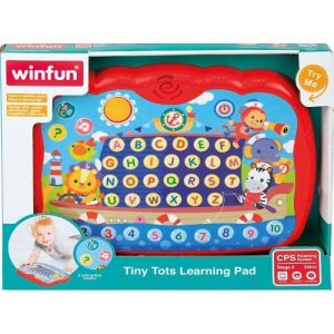 Tablette &eacute;ducative Winfat - rouge/multicolore - 241x18x25 cm