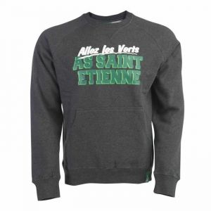 Sweat - AS SAINT ETIENNE - ASSE - Taille adulte homme - 100% coton - Produit sous licence officielle
