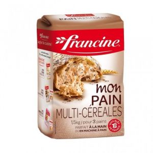Francine Mon Pain Multi-C&eacute;r&eacute;ales 15Kg (lot de 6)