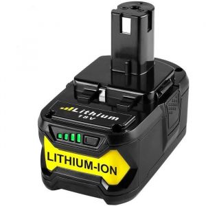 Remplacement pour Ryobi ONE + RB18L50 18V 5.0Ah P108 Batterie de Batterie RB18L40 RB18L25 RB18L15 P107 P105 P104 P103 P102164