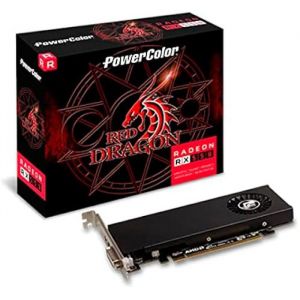 Carte graphique - PowerColor - RX 550 - 4 Go - DVI - HDMI - PCI Express 3.0 x16