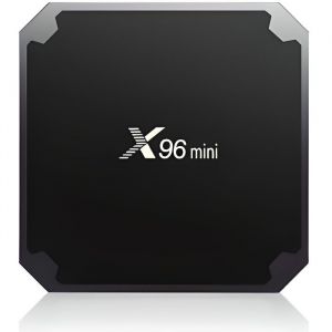 X96mini Smart TV BOX 2Go + 16Go Android 7.1.2 Amlogic S905W Quad Core 1080P 4K H.265/H.264 HDTV HDR Multimédia WiFi Noir