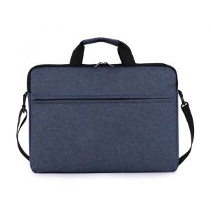 Sacoche pour ordinateur portable 17 pouces design ergonomique imperm&eacute;able et r&eacute;sistante &agrave; lusure &eacute;l&eacute;gante bleu