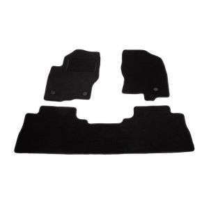 Tapis de sol pour Nissan Navara (D40) (2004-2014) - Sur Mesure - Lot de 4 - Tapis voiture