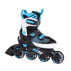 Patins - TEMPISH - Gokid - Noir/Bleu - Taille 33-36 - Plastique - Glisse urbaine