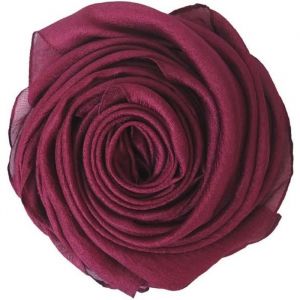 Élégant Écharpe Femme Mariage Foulard Châle Etole Wrap Éclat et Miroiter (Bordeaux)