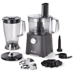 AMSTA - AMFP275G - Robot de cuisine multifonction - Bol 2 L - Blender 1.8 L - 2 vitesses + Pulse