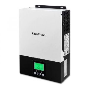 Inverter hybride solaire - Qoltec - 1.5kW - 80A - Off-grid - Blanc