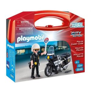 Playmobil Play Mobil - 5648 - Valisette Police