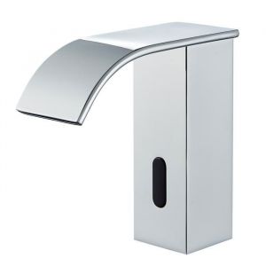 Mitigeur de lavabo à capteur infrarouge Automatique Mélangeur à induction Mitigeur de salle de bain Robinet de lavabo cascade