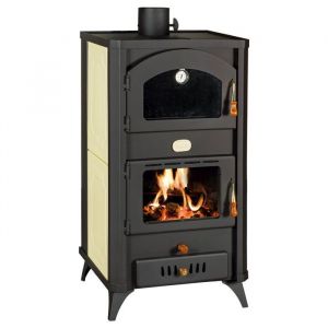 Poêle à Bois Chaudière Plaque Four Cuisinière Prity FG W18R 18+54kw. Eco Design