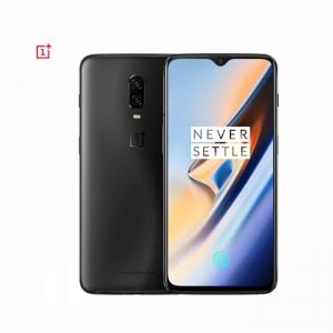 OnePlus 6T Smartphone - 8 Go RAM - 128 Go stockage - Empreinte digitale sur l&eacute;cran - 641 pouces - Midnight Black