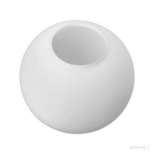 Boule de verre d&eacute;poli Abat-jour Lustre Abat-jour Abat-jour Couverture de lumi&egrave;re suspendue Abat-jour rond pour chambre &agrave; 12 CM