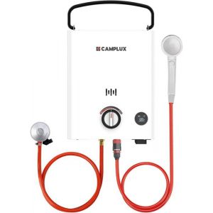 Chauffe-Eau &agrave; Gaz - F5 - 10 kW - 5 Litres/min - Compatible Butane/Propane - Douche Ext&eacute;rieure