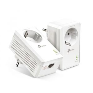 CPL 1000 Mbps 1 Port Gigabit et Prise Intégrée - TP-Link  TL-PA7017P KIT - Pack de 2 CPL - Reconditionné