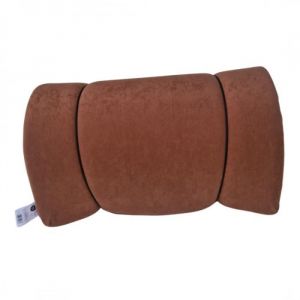 Matelas enroulable et pliable - NATALIA SPZOO - 200 x 60 x 6 cm - Longueur ajustable - Marron