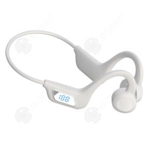 INN Casque conduction osseuse IPX5 &eacute;cran LED oreillette bluetooth 5.2 autonomie 8H MP3 bluetooth double mode casque bluetooth sans